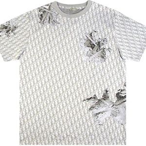 Men’s Grey Dior Logo Shirt